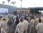 Empregados da Unidade Niquelândia durante DDS Geral em comemoração do Dia Mundial da Água